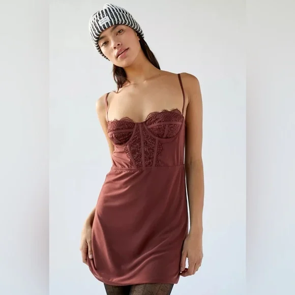 brown urban outfitters dress Dark Brown Button Down Faux Leather Mini Dress LD2108 – Southern Soule  Designs main image 1
